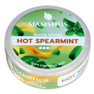 Hot Spearmint Siamsnus Nicotine Pouch